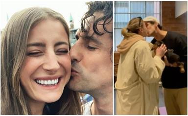 You know it's serious when... Andy Lee & Bec Harding just took a very exciting (and very cute!) next step in their relationship