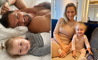 Anna Heinrich reveals daughter Elle is already taking after Tim Robards in a hilarious video