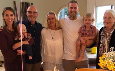 Lisa Curry and Grant Kenny reunite to celebrate their daughter Jaimi's first birthday since she passed away last year