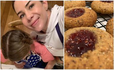 Kate Ritchie's lockdown activities included the sweetest baking date with daughter Mae