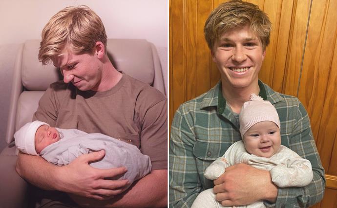 “Uncle life is just the best”: Why Robert Irwin can’t get enough of his niece Grace Warrior