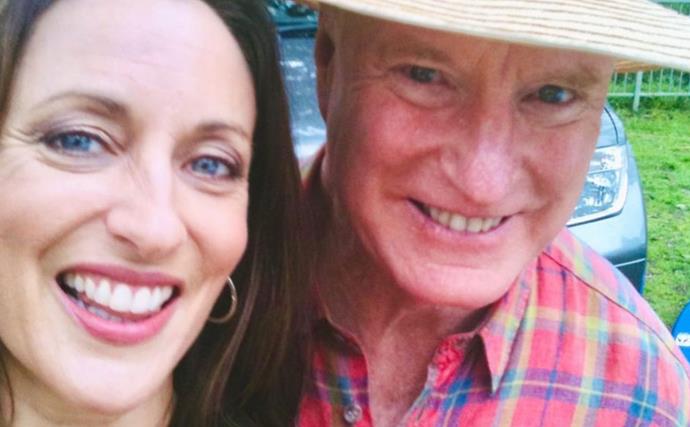 Home and Away's Georgie Parker shares a gritty and dishevelled throwback with Ray Meagher