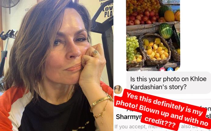Did Lisa Wilkinson just accuse an A-list celebrity of stealing her Instagram photo? Well, kind of