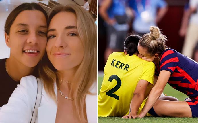Sam Kerr confirms her Olympic romance with Kristie Mewis after THAT moment on the field