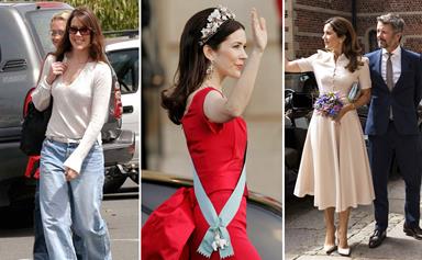 从国际皇家澳大利亚女孩:皇冠公主玛丽的难以置信的风格演变的照片