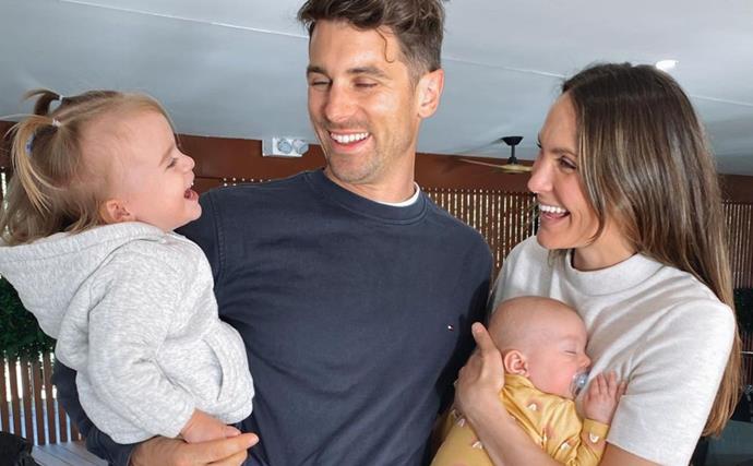 From roses to nappy duty, Laura Byrne and Matty J are now a family of four and one of The Bachelor's best success stories