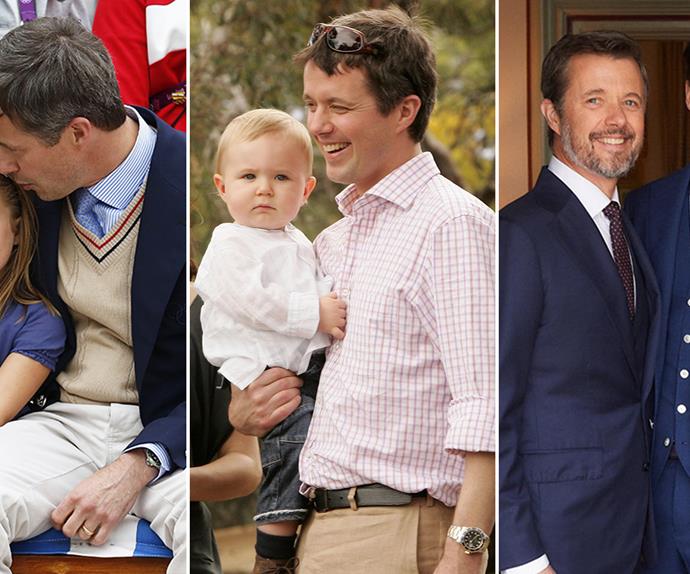 Crown Prince Frederik's best dad moments through the years: from his first moments as a father, to life with four kids