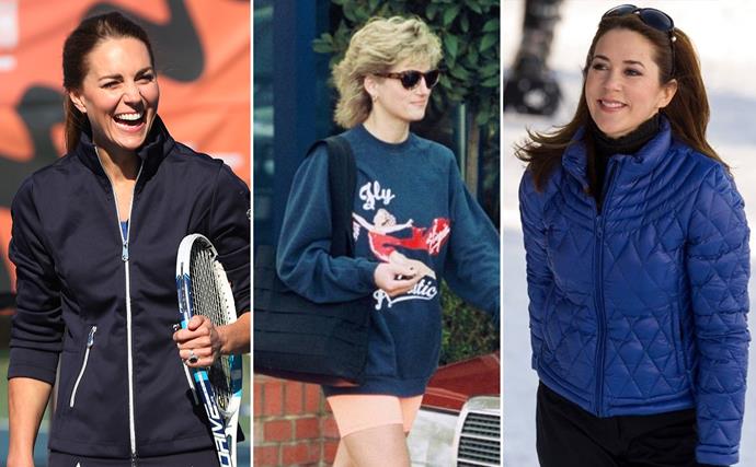Forget ballgowns and tiaras! These royals win gold for their most fashion-forward activewear looks