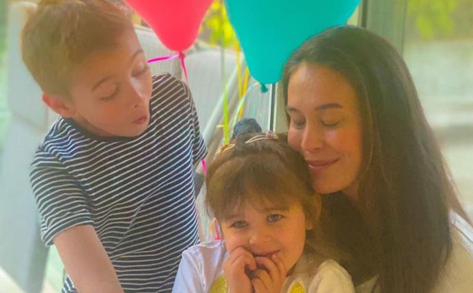 Unicorns and rainbows galore: Megan Gale shares intimate family photos as her daughter Rosie turns four