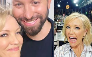 It’s almost here! Rebecca Gibney has shared some adorable Celebrity MasterChef behind-the-scenes moments