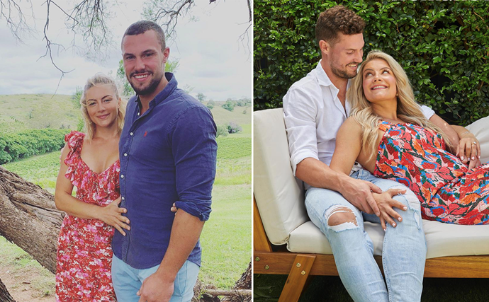 From breaking hearts on Love Island to a Block baby: Luke Packham has found true love with his fiancée Olivia