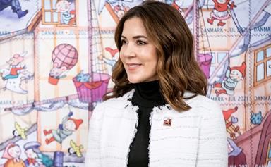 Crown Princess Mary’s latest outfit proves you don’t need bright colours to make a style statement