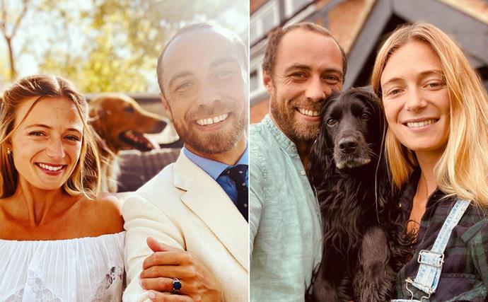 James Middleton returns to social media after a two month break and reflects on his first few months of marriage