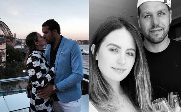 Jesinta and Buddy Franklin celebrated their fifth wedding anniversary at one of Sydney’s most glamorous locations