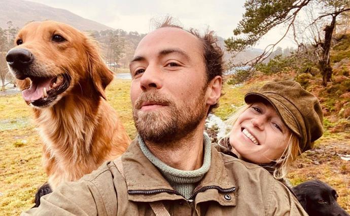 A ''grateful and humbled'' James Middleton has received a very special award on behalf of his most beloved companions