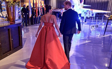 The look of love! New photos emerge of Prince Harry and Meghan, Duchess of Sussex's glamorous night out