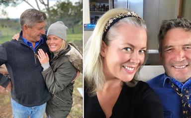 Sam Armytage shares an intimate look inside her home life with her husband Richard Lavender and their bundle of joy