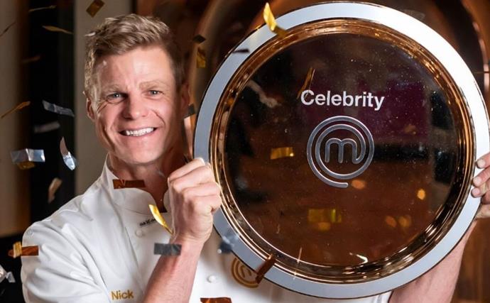 Nick Riewoldt shares his endearing reaction to winning Celebrity MasterChef, and the judges couldn’t be prouder