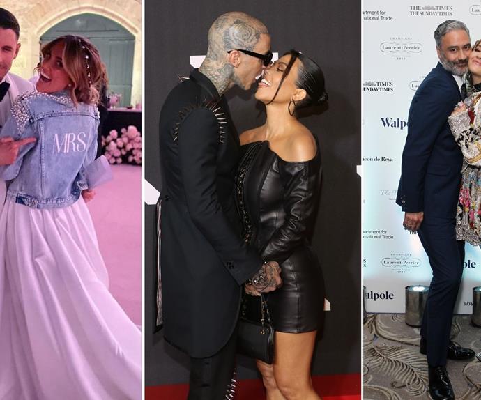 All the celebrities who found love put a ring on it and got hitched in 2021