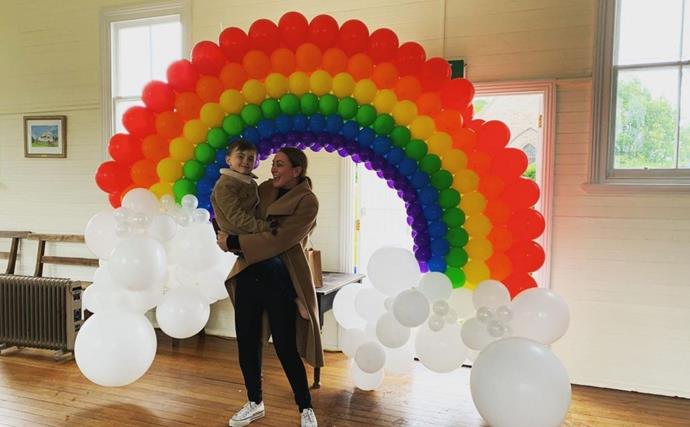 "Thank you for being in my life and choosing me": Michelle Bridges organised the most precious birthday for her son Axel