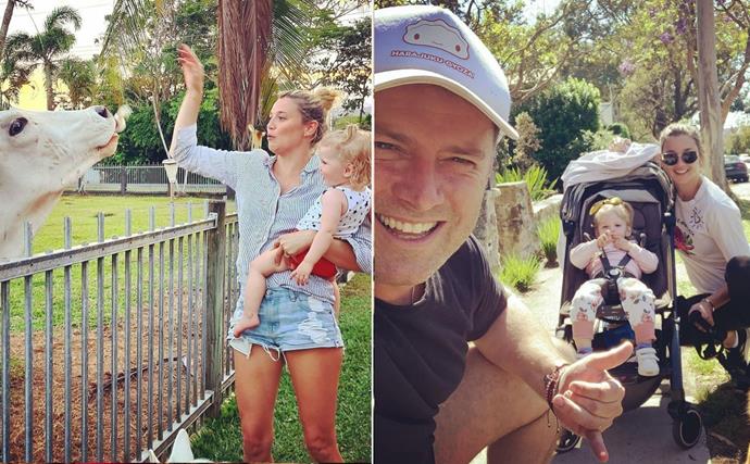 "You are perfection": The cutest photos of Karl and Jasmine Stefanovic's daughter Harper