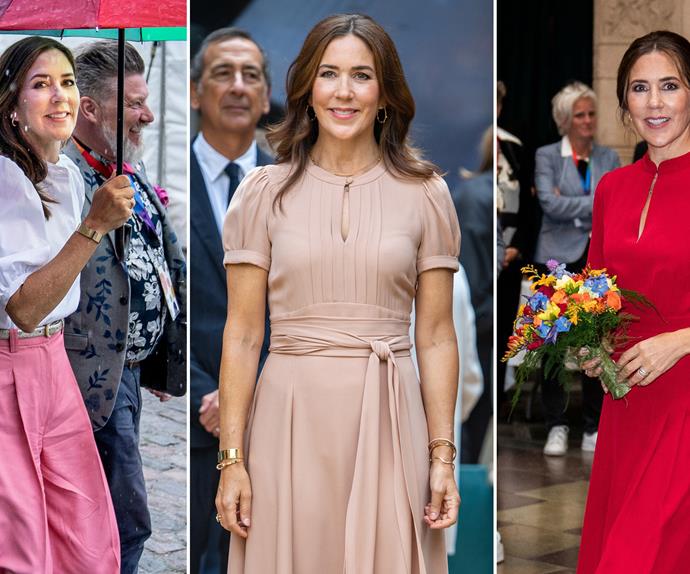 In honour of Crown Princess Mary's versatile royal wardrobe, we're counting down her top 10 best fashion moments in 2021