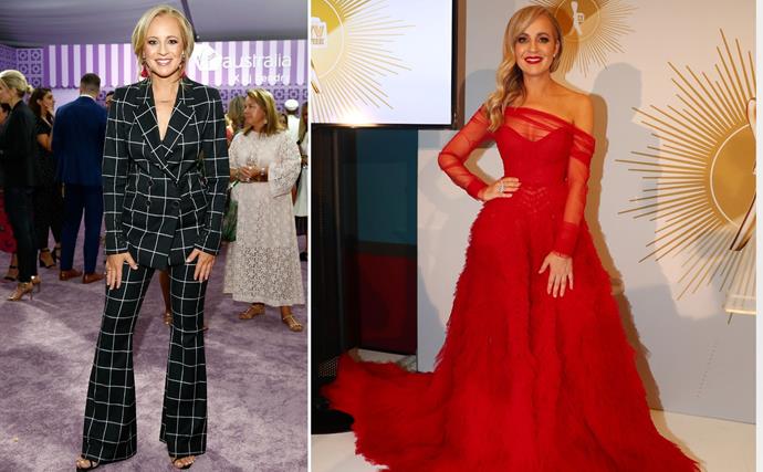 Bold colours and daring splits: Carrie Bickmore’s best style moment simply ooze graceful confidence