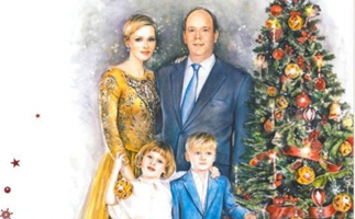 Princess Charlene shares the Monaco royal family's unconventional Christmas card with fans