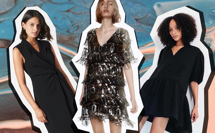 These perfect New Year's Eve frocks prove the little black dress will never go out of style!