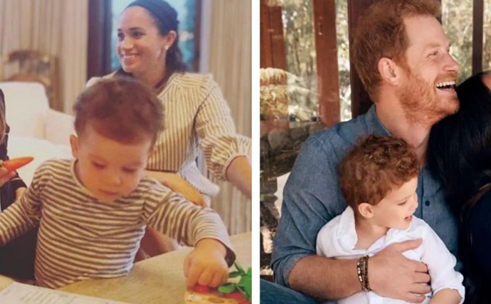 A mop of dark red hair and a heart-melting smile: Here's what baby Archie looks like now