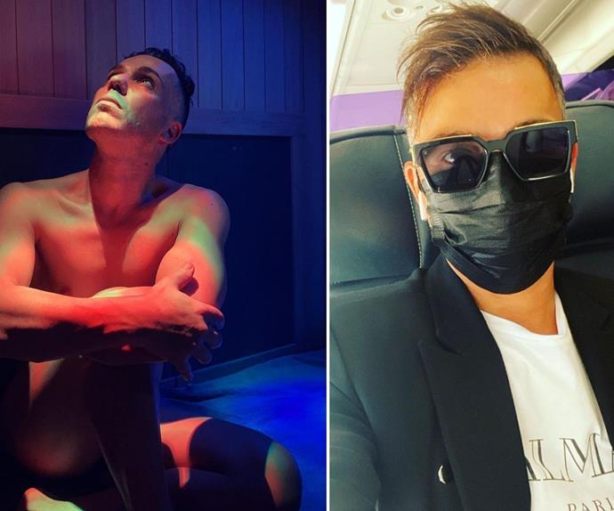 Anthony Callea reveals he is “Mr Bloody COVID positive” by sharing a lengthy message detailing his Delta variant symptoms
