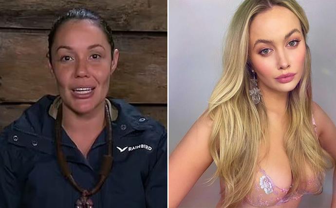 Why Simone Holtznagel slammed I'm a Celeb star Davina Rankin for saying she's the "most trolled person in Australia"