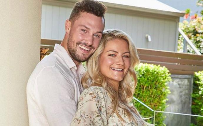 Block baby! Luke Packham and his fiancée Olivia have welcomed their first child - and she's precious