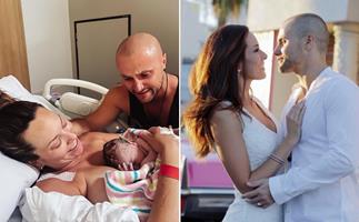 Baby bliss! Home and Away star Mark Furze and wife Laural Barrett welcome their first child after miscarriage heartbreak