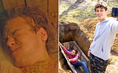 Home and Away: Roo rushes to save Ryder as he loses consciousness in a buried coffin, but will he survive the prank gone wrong?