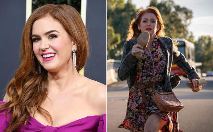 Isla Fisher reveals why she didn't perform her own stunts in Wolf Like Me: "I'm the opposite of Tom Cruise"