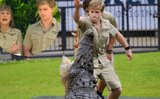EXCLUSIVE: Terri Irwin’s fears for Robert after terrifying close encounter with a crocodile