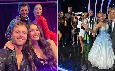 These behind the scenes photos from Dancing With The Stars: All Stars prove there's nothing but love on set