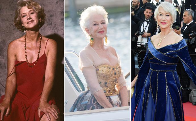 Helen Mirren's most memorable fashion moments prove she's only getting better with age