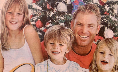 He was the ultimate cricket legend, but to his three kids Shane Warne was just Dad