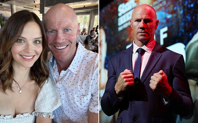 Lauren Brant's sweet words of encouragement to husband Barry Hall ahead of his celebrity boxing match
