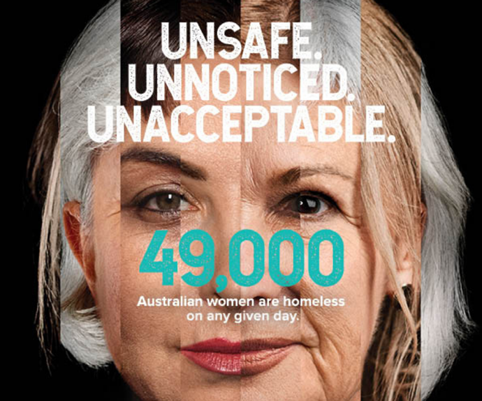 Unhoused.com.au camapign to provide Australia's homeless women with a permanent home