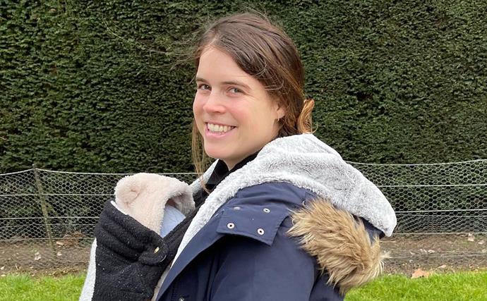 Princess Eugenie shares a rare glimpse of son August in a touching family photo to mark her 32nd birthday