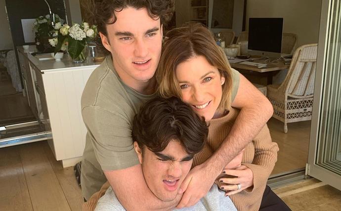 EXCLUSIVE: Why Kylie Gillies is “very sad” about the next stage of motherhood as her youngest son approaches a huge milestone