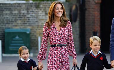 Rare candid photo! Kate Middleton proves she's just like a normal mum with Prince George and Princess Charlotte