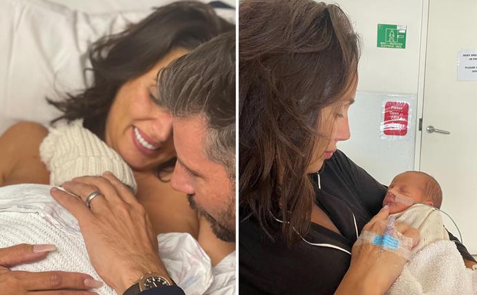 The Bachelor's Sam and Snezana Wood welcome their fourth child a month early: "Snez became really sick"