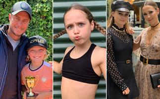 Bec and Lleyton Hewitt's three kids are their mini-mes! See the best pics of Mia, Ava and Cruz
