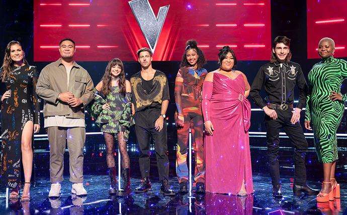 The Voice top eight are revealed after a mass culling - here's who landed a spot in the semi-finals!