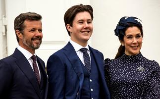 Who does Prince Christian of Denmark look like? The handsome teen takes after an unlikely relative