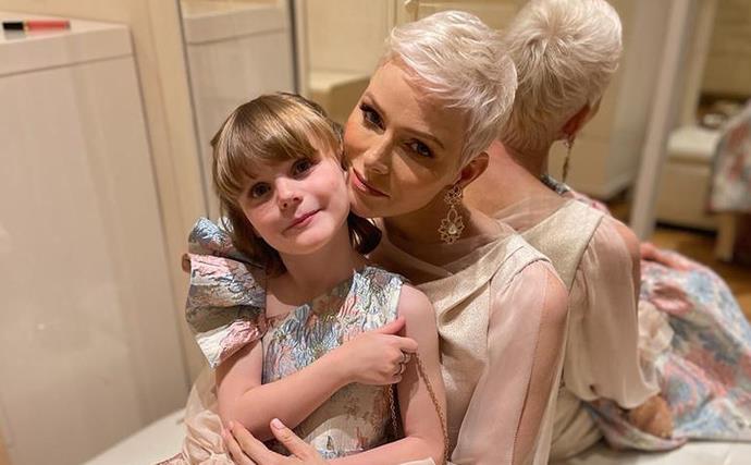 Charlene, Princess of Monaco shares rare photo with daughter Princess Gabriella as they prepare for her first official royal outing